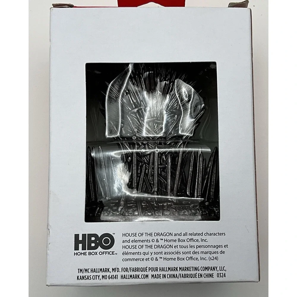 Hallmark Game Of Thrones Christmas Tree Ornament - The Iron Throne
